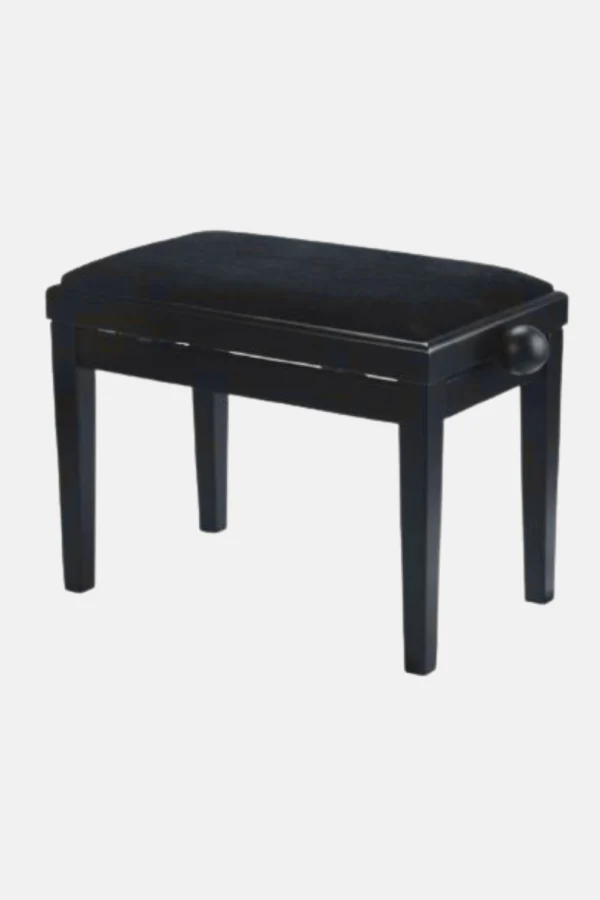 Banqueta Regulable Piano Admira Negro mate