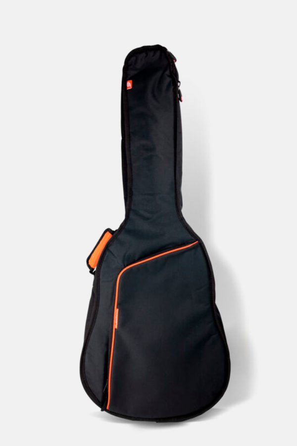 Funda-guitarra-negra-y-naranja-10mm-armour