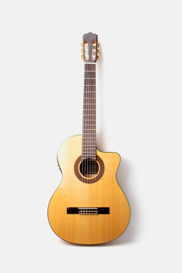 Guitarra flamenca amplificada jose gomez f80eq cipres