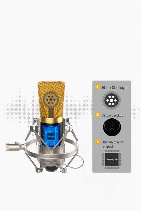 Microfono-estudio-Condensador-Dorado-Audibax