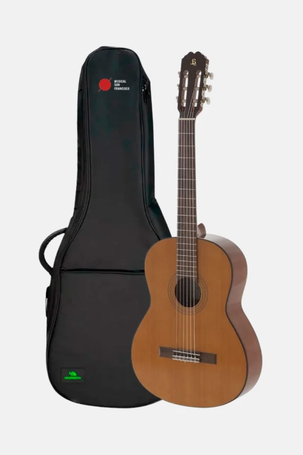 Guitarra Española Zurdos Admira Málaga, con funda