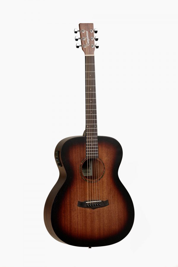 Guitarra Acústica amplificada marrón sombreado tanglewood