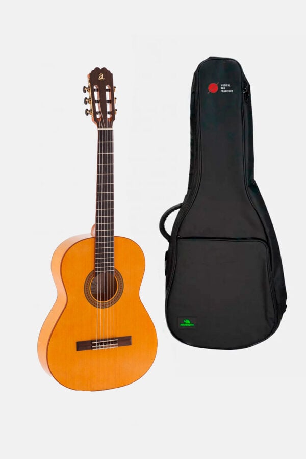 Guitarra Flamenca Admira Triana Brillo con funda