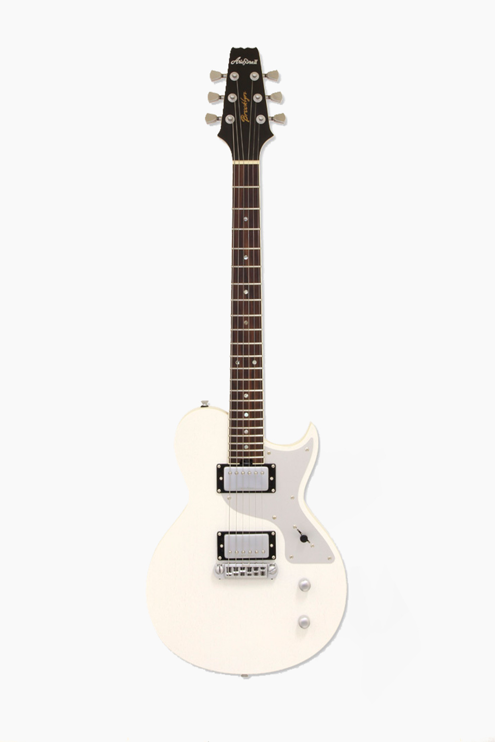 Guitarra electrica Blanca aria brooklin