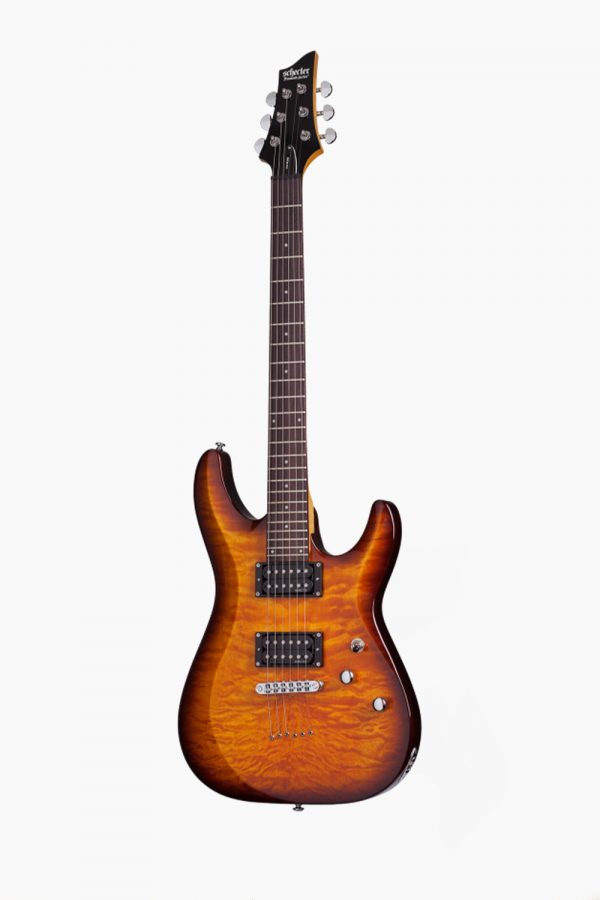 Guitarra eléctrica schecter stratocaster vintage sunburst