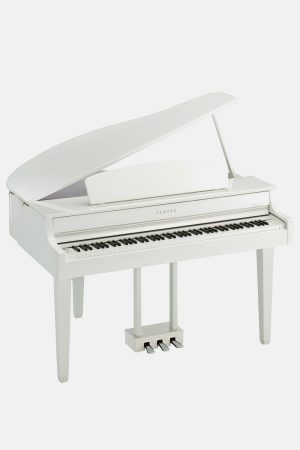 Piano de cola blanco pulido yamaha clavinova clp765GPWH
