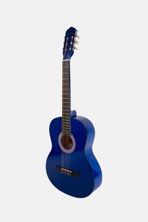 Guitarra española azul barata