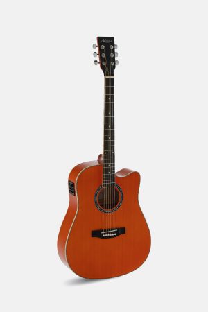 Guitarra electroacústica admira tennessee naranja brillo