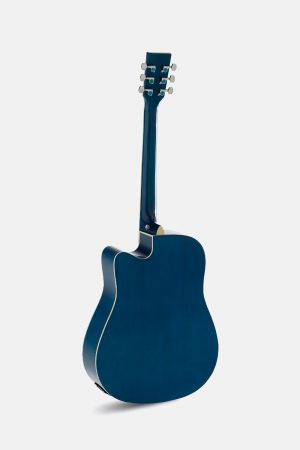 Guitarra Acústica Amplificada Azul Admira Tennessee Satinada