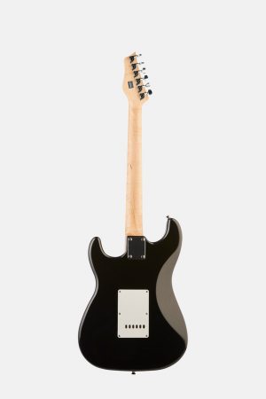 Guitarra Eléctrica Negra Stratocaster Asthon