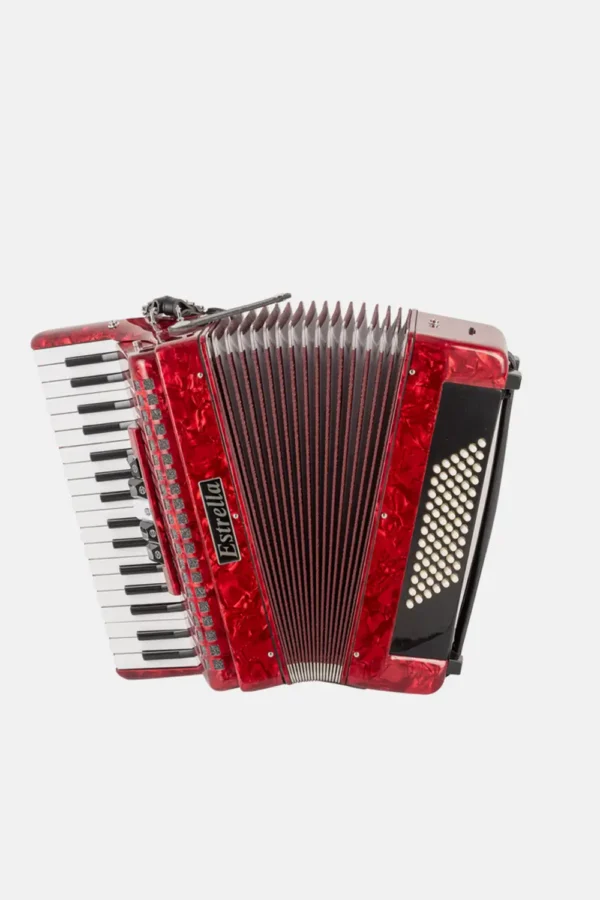 Acordeon estrella 3472 rojo