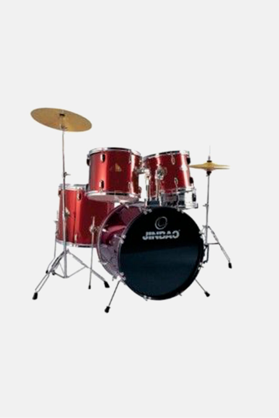 bateria-jinbao-po605-stage-20-jazz-roja