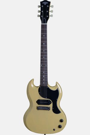 GUITARRA ELECTRICA MAYBACH TIPO SG TV YELLOW AGED - ALBATROZ-65-TV-AGED