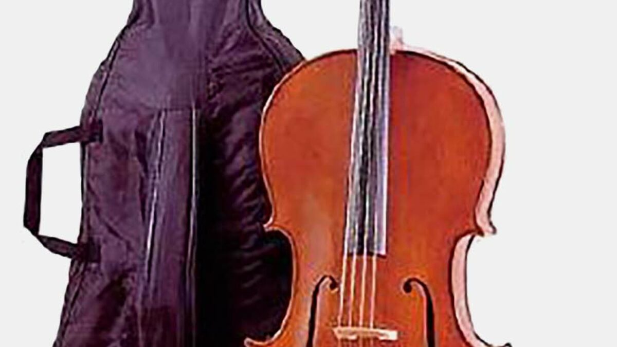 Carlo Giordano 4/4 Electric Violin Black Includes Case, Bow
