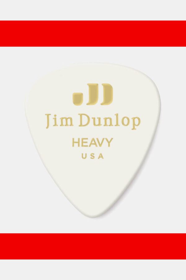 PACK 12 UD, GENUINE CELLULOID BLANCO - HEAVY