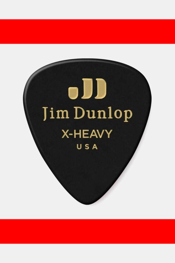 PACK 12 UD, GENUINE CELLULOID NEGRO - X HEAVY