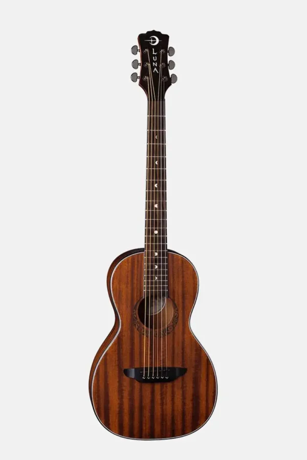 GUITARRA ACÚSTICA LUNA GYPSY MUSE PARLOR MAHOGANY