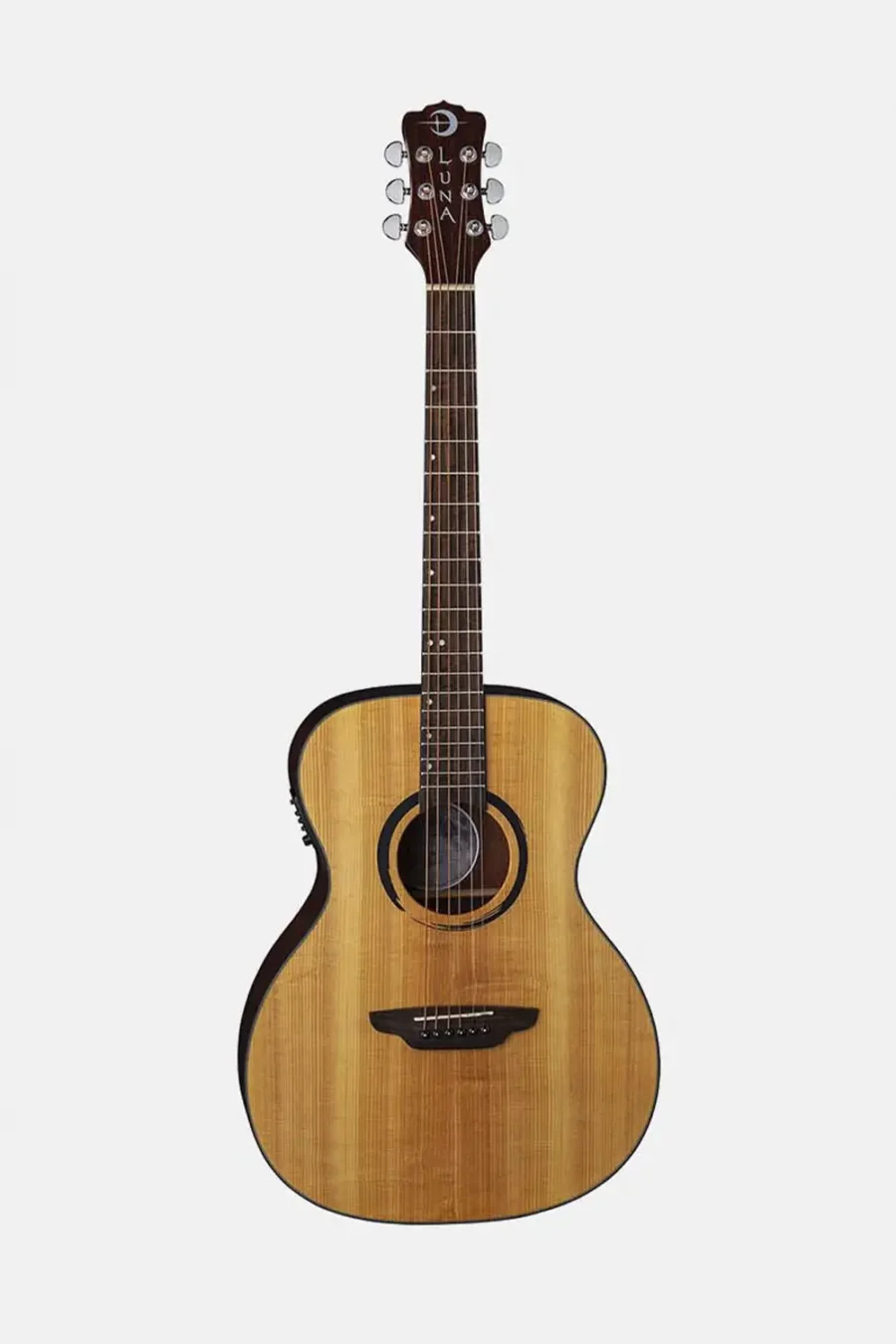 GUITARRA ACÚSTICA LUNA WABI SABI FOLK SOLID TOP A:E