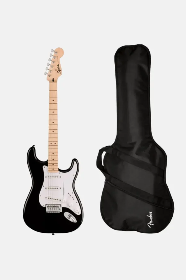 Pack guitarra electrica negra fender