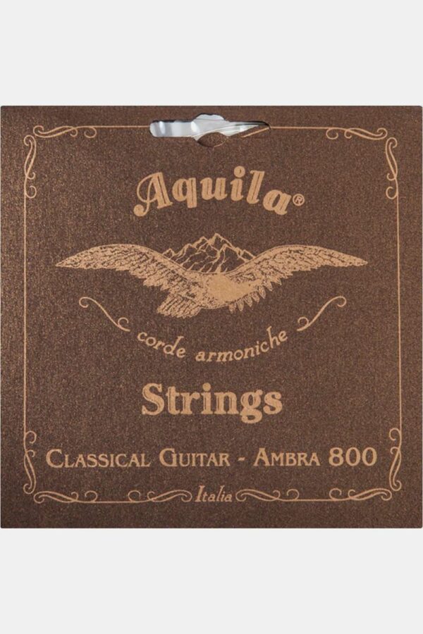 Juego Cuerdas Guitarra Clásica Aquila 82-C Ambra 800 Tensión Normal