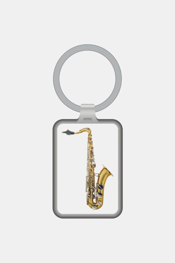 Llavero Saxo Agifty K-1059 Blanco