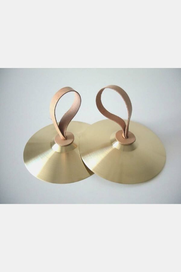 PAR PLATOS 15 cm. Ø Metal amarillo