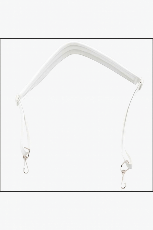 Bandolera Bombo Blanca Ref. 710 Acolchada Niño