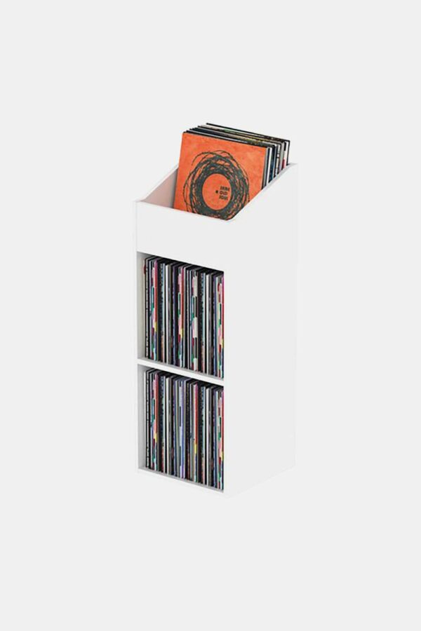241494 Glorious Record Rack 330 white