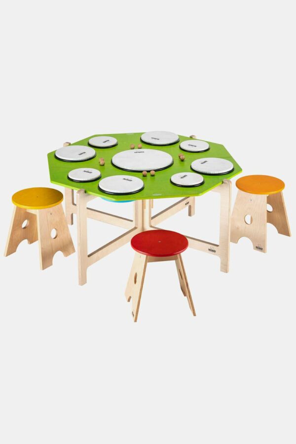 CLASS HAND DRUM SET WITH STOOL