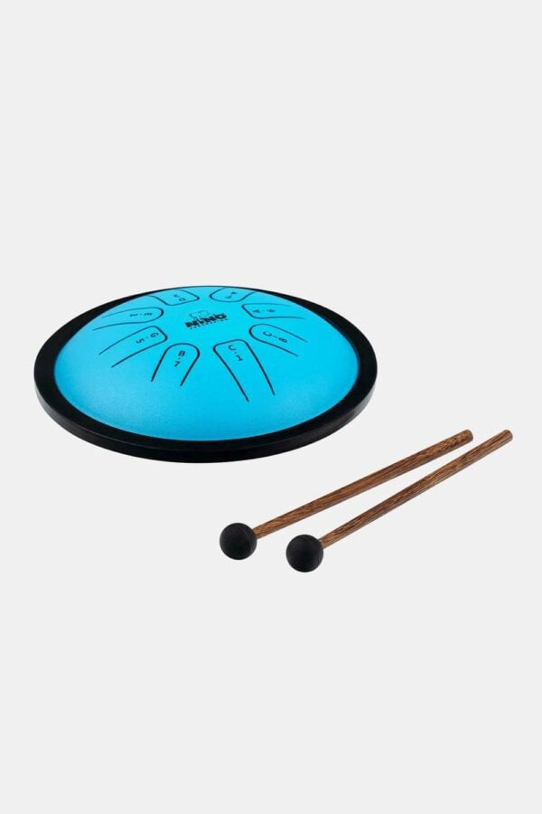 STEEL TONGUE DRUM, SMALL, BLUE