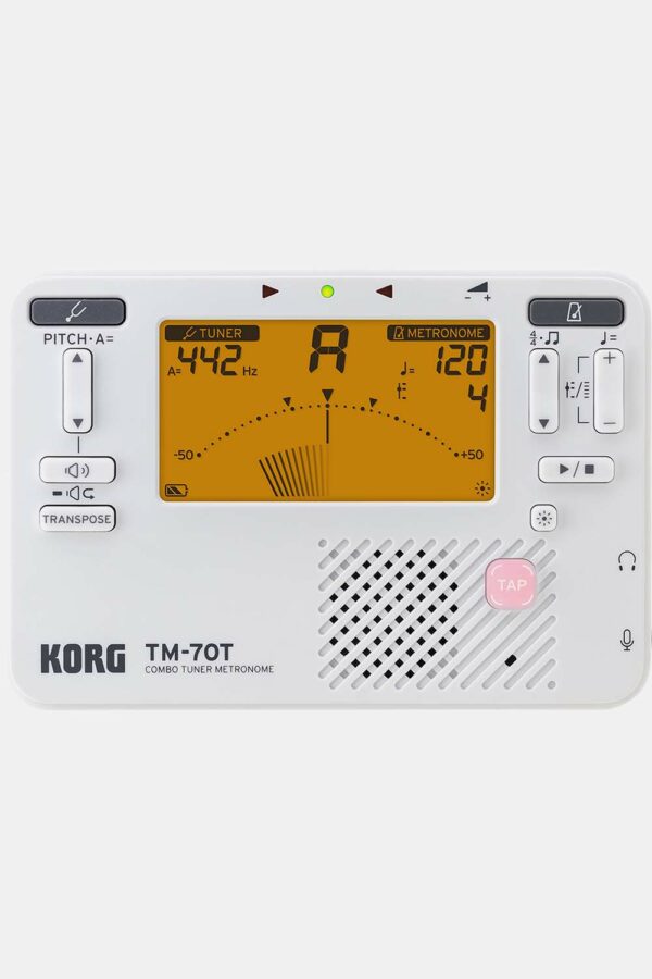 METRONOMO/AFINADOR TM-70T WH