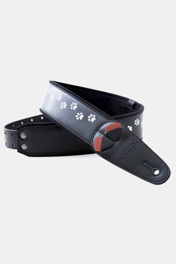 CAT-BK - BANDOLERA DE GUITARRA RIGHTON SERIE MOJO CAT BLACK