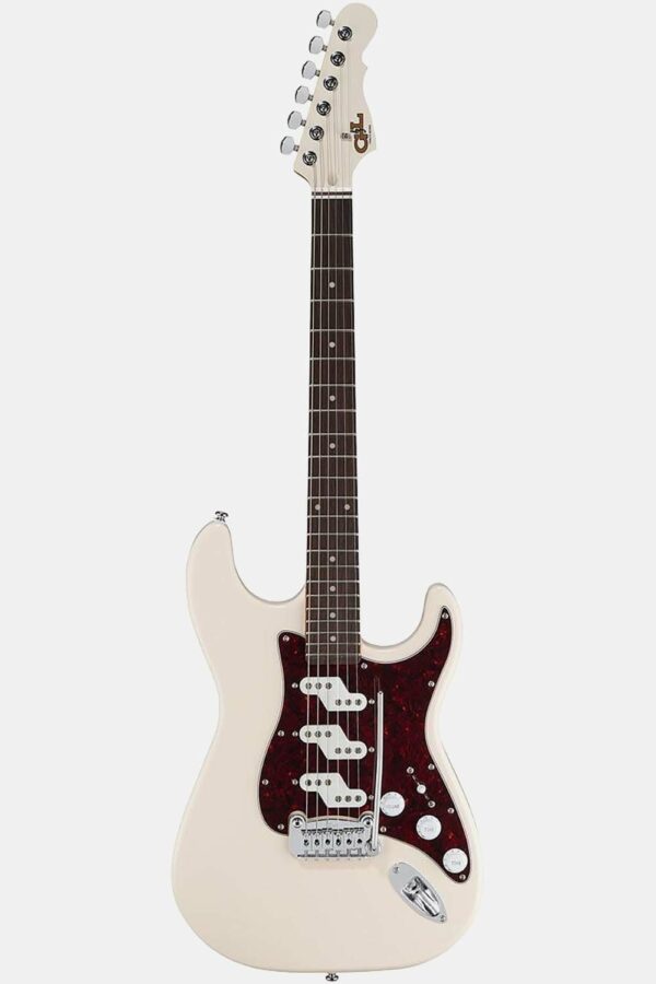 GUITARRA G&L TRIBUTE COMANCHE OLYMPIC WHITE