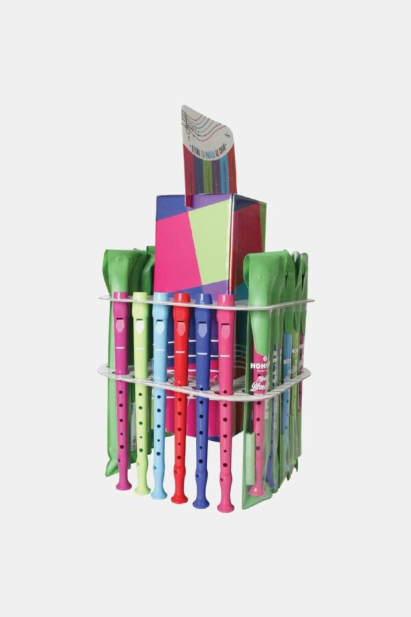 Expositor 36 Flautas colores Hohner 95084-36C