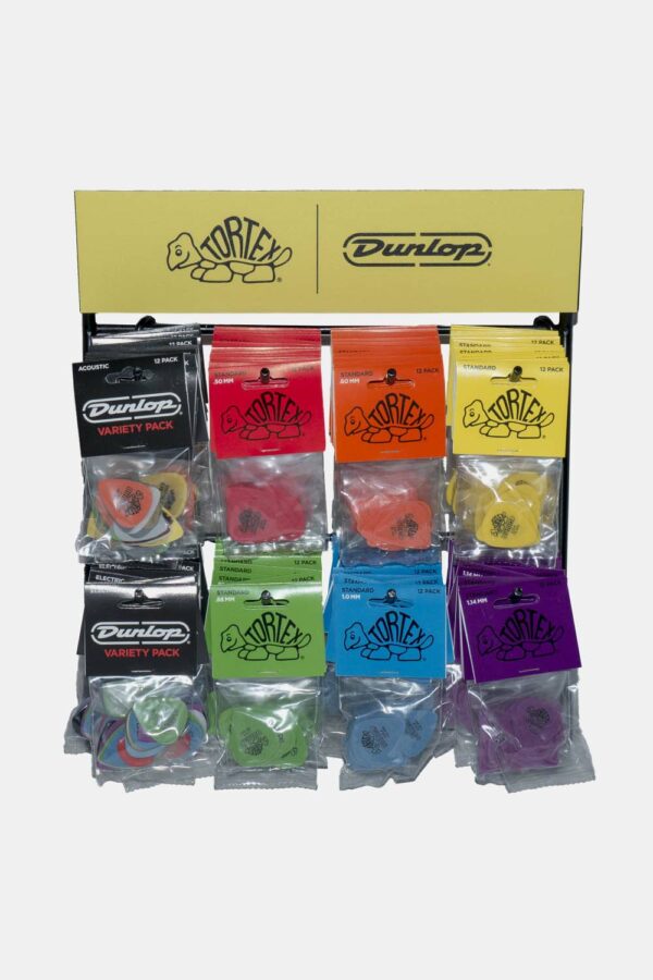 Expositor Púas Dunlop Tortex Player´s Pack Display MD-128T