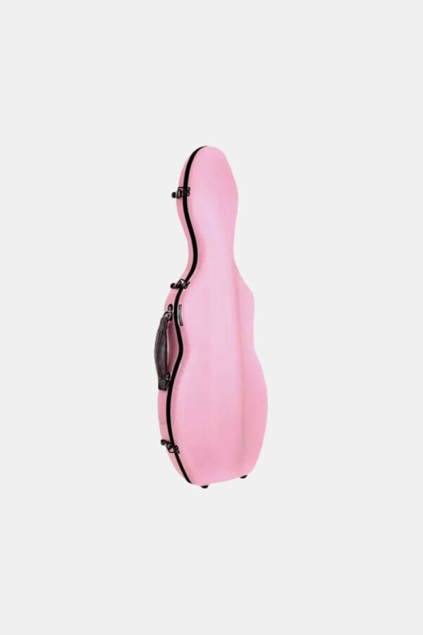 Estuche Rosa Cello Gaudieri Fibra 4/4