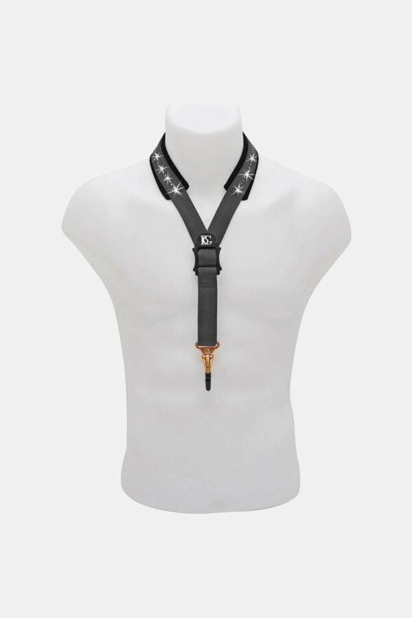 Cordón Saxo BG S-10GMSH Ancho Al Cuello Glam