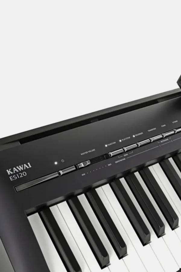 Detalle botones piano kawa es120