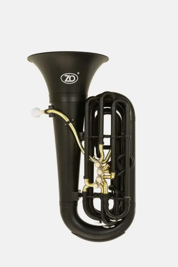 Tuba plastico abs negra ZTU-20