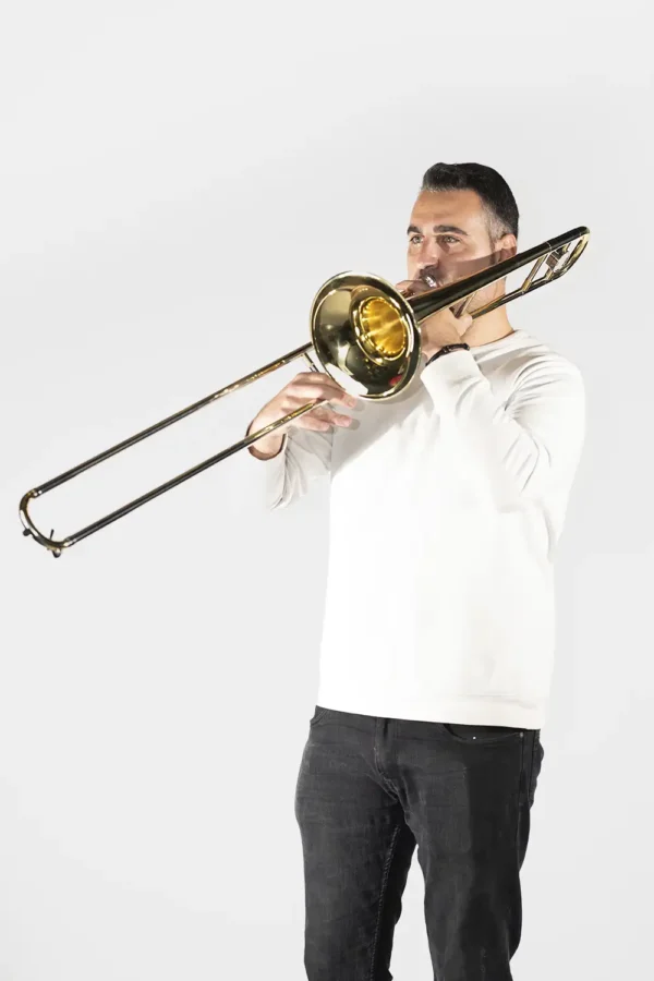 Trombon simple zyrus tt115 con estuche