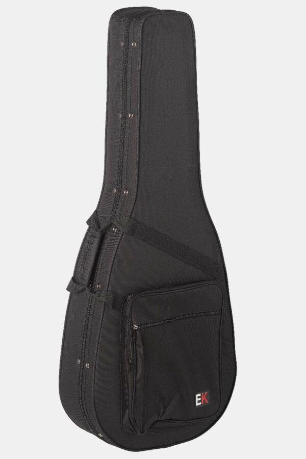 FUNDA-ESTUCHE EK PARA GUITARRA ACÚSTICA MINI-JUMBO DE FOAM CON FORMA