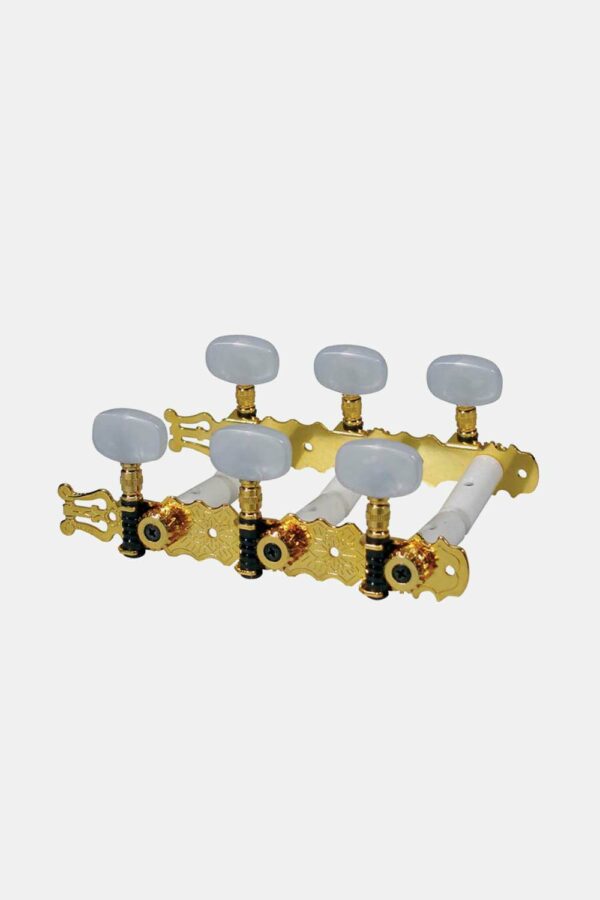 CLAVIJERO BOSTON PARA CLÁSICA 3+3 PERLA DORADO