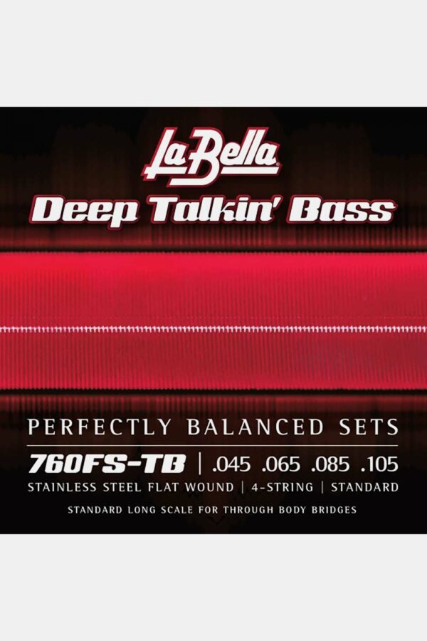 JUEGO DE CUERDAS PARA BAJO ELÉCTRICO DEEP TALKIN¬¥STANDARD TRHU BODY 045-105