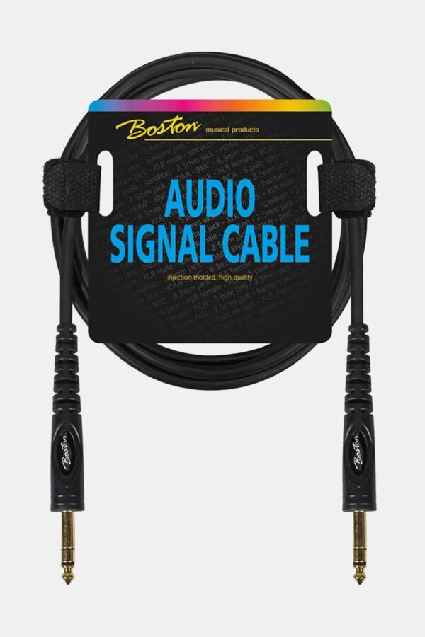 CABLE BOSTON JACK ESTÉREO 6.3mm 3 METROS