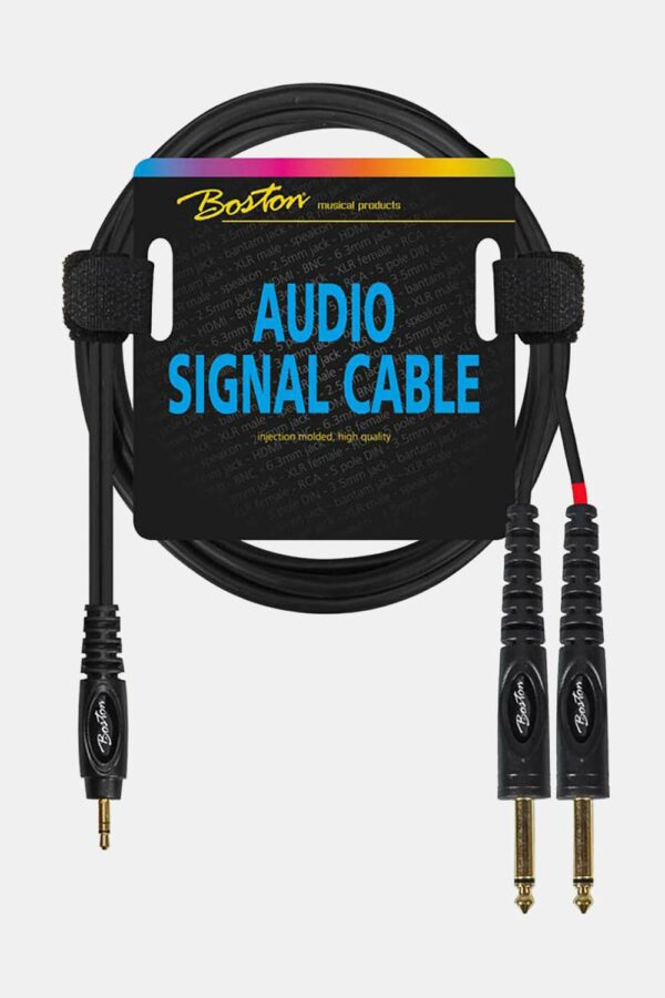 CABLE BOSTON JACK 3.5 - 2 x 6.3 MONO 3 METROS
