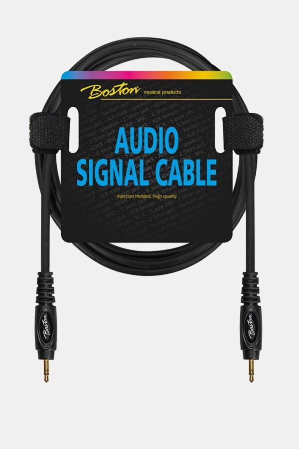 CABLE BOSTON JACK ESTÉREO 3.5mm a 3.5mm 3 METROS