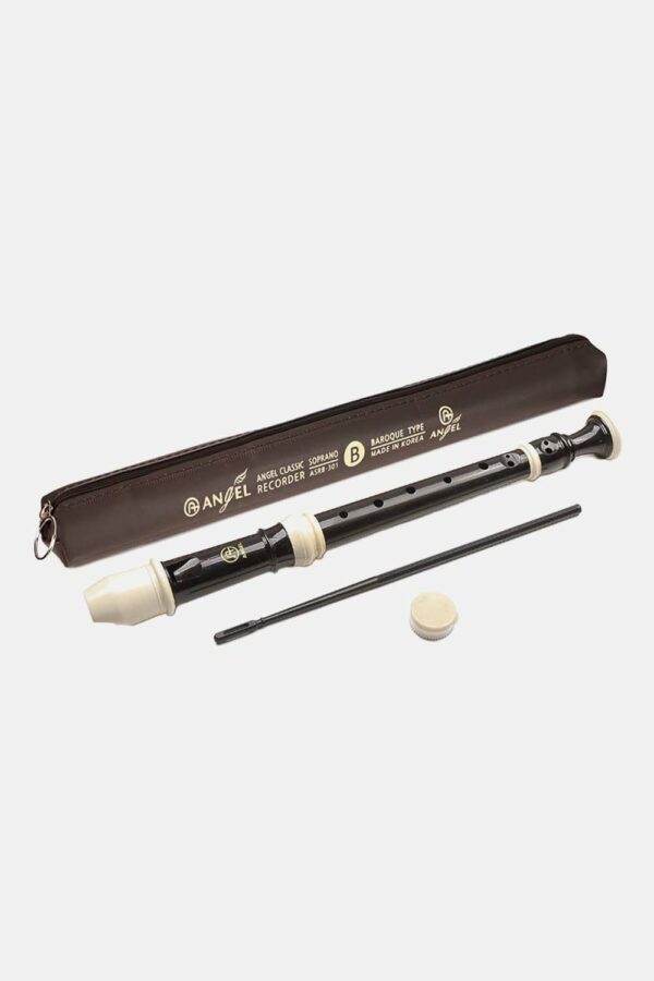 soprano recorder, key: C, Baroque system, ABS, 3-p
