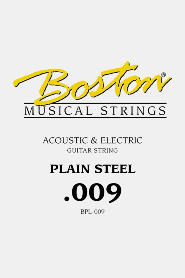 CUERDA BOSTON ELÉCTRICA Y ACÚSTICA 009 ACERO