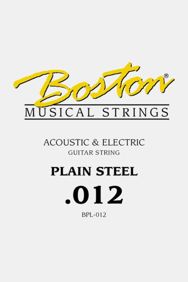 CUERDA BOSTON ELÉCTRICA Y ACÚSTICA 012 ACERO