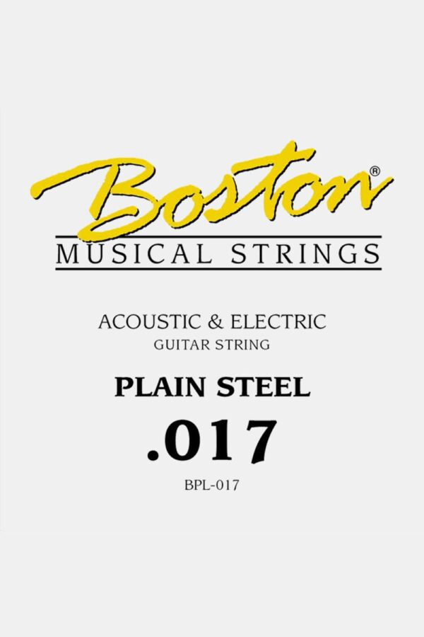 CUERDA BOSTON ELÉCTRICA Y ACÚSTICA 017 ACERO